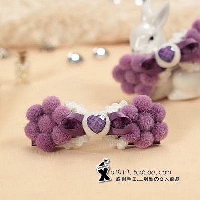 手工蝴蝶结发饰发...