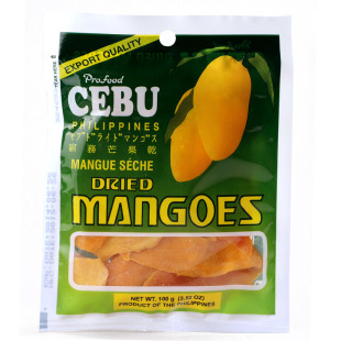  【天猫超市】 菲律宾进口果干 CEBU宿务芒果干100g/袋 宿雾