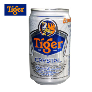  【天猫超市】虎牌晶纯啤酒罐装330ml