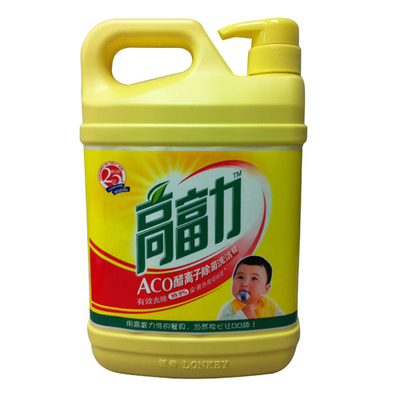 【天猫超市】浪奇 高富力ACO除菌洗洁精1.45kg/瓶 多效清洁去油污