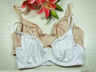 大码超薄<em>文胸</em> 缎面柔软面料 光面简约欧美风格
