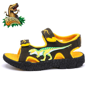  DINOSOLES正品恐龙儿童运动鞋春夏季男女童真皮软底沙滩凉鞋12049