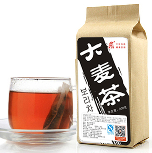  【买1送1】清上明 大麦茶 袋泡茶烘焙型正品养生茶 大麦茶200g