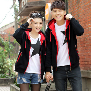 <em>情侣装春装外套</em>2014<em>新款情侣装</em>春季韩版女装