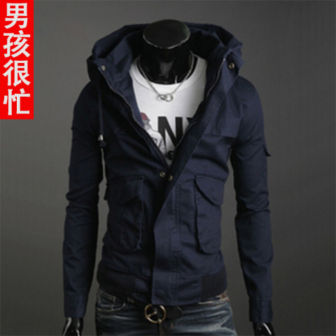 热销男短<em>外套</em> 男装2013秋装新款时尚休闲潮男