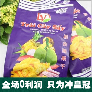  LV综合蔬果干100克 正宗越南进口零食品特产