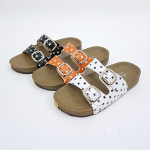  代购韩国进口童鞋夏季新款儿童鞋子女童男童休闲凉鞋星星拖鞋