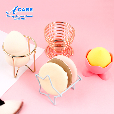 美妆蛋架子彩妆蛋粉扑收纳托葫芦化妆海绵晾晒支架防尘ins风便携