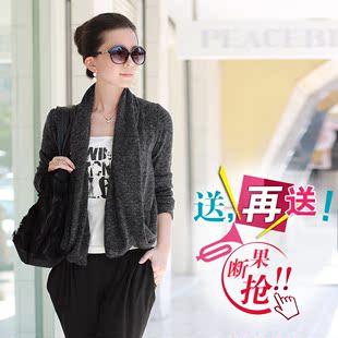  代购春装新款韩版春款正品牌针织衫女装开衫外套哥弟阿玛施版
