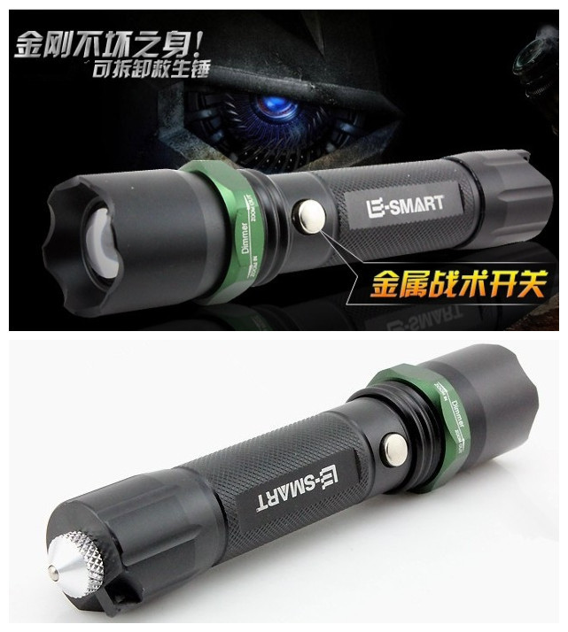 远射Q5机械变焦强光手电筒led远射户外灯骑行灯装备带救生锤|ruв категории открытый/альпинизм/в поход/Поездки товаров, наружного освещения, фонарик - от Buy2taobao.com для оказания профессиональной услуги покупки агента Taobao