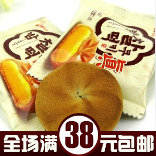  韩国原装进口 传统夹心糕点 青佑九日板栗打糕派 很Q很好吃 120g