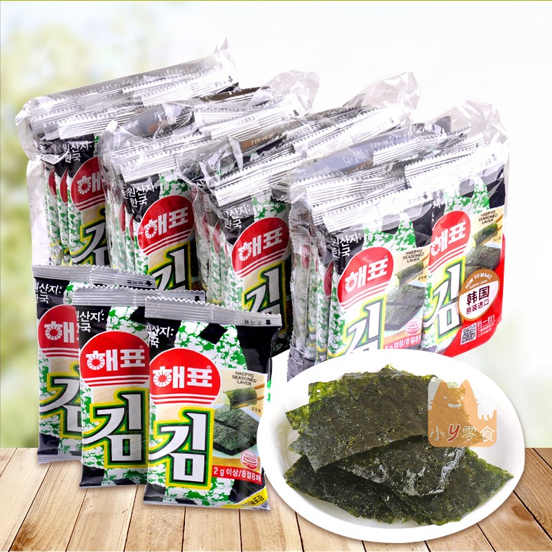 Imported Sea cards Seaweed 4 16g/ bag *4 precooked and ready to be eaten children baby leisure time snacks Complementary foodin the Snacks/Nuts/Specialty , Squid/Dried fish/Seafood ready , Seaweed Series category - from Buy2taobao.com to provide professional Taobao agent buy service