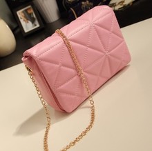 Korean version of the 2013 new lozenge chain bag retro shoulder bag diagonal female bag bag tide