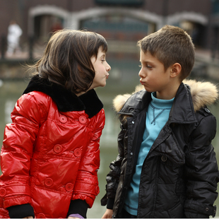  满200减45元！新款童装儿童羽绒服女童加厚中长款90绒专柜反季促