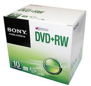 SONY 索尼DVD 重复擦写刻录盘 刻录碟 DVD光盘DVD+RW 单片装在类目 办公设备/耗材/相关服务, 磁盘刻录存储类, 刻录盘中 - 来自Buy2taobao.com提供专业的淘宝代购服务