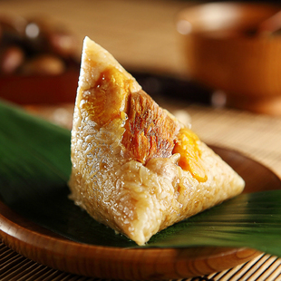  预售享客嘉兴粽子200g栗子鲜肉粽2件包邮美味堪比五芳斋真空包装