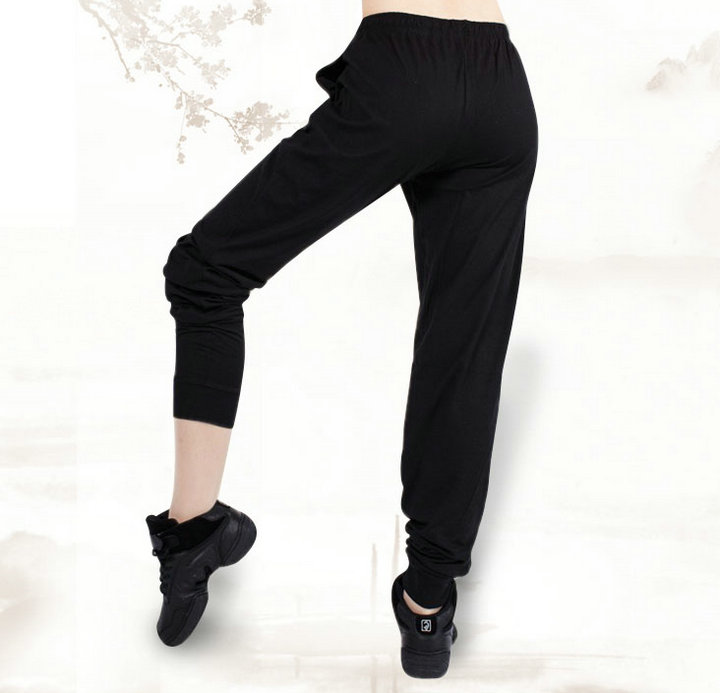 adult men and women dance trousers Easy Closing Haren pants black Carrot pants Practice pants Body Gymnastics Pantsin the Sports/Yoga/Fitness/Fans supplies , Dance/Aerobics/Gymnastics , Aerobics , Aerobics Bottoms category - from Buy2taobao.com to provide professional Taobao agent buy service
