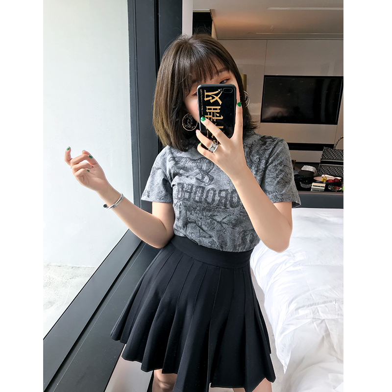 2019夏季新品高腰百搭百褶裙显瘦半身裙防走光压轴裙裤网球短裙女在类目 女装/女士精品, 半身裙中 - 来自Buy2taobao.com提供专业的淘宝代购服务