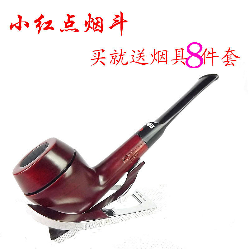 包邮烟斗 进口小红点手工烟斗 进口 3mm过滤芯 送烟具8件套在类目 ZIPPO/瑞士军刀/眼镜, 烟具, 烟斗中 - 来自Buy2taobao.com提供专业的淘宝代购服务