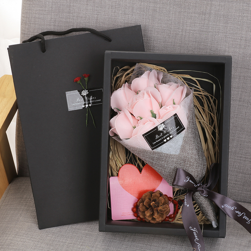Mother's Day A birthday present practical girl student Soap Bouquet of flowers Gift box Sent mom mother-in-law 40 Middle-aged Creativityin the Festive supplies/Gift , Gift ideas , Soap flower category - from Buy2taobao.com to provide professional Taobao agent buy service