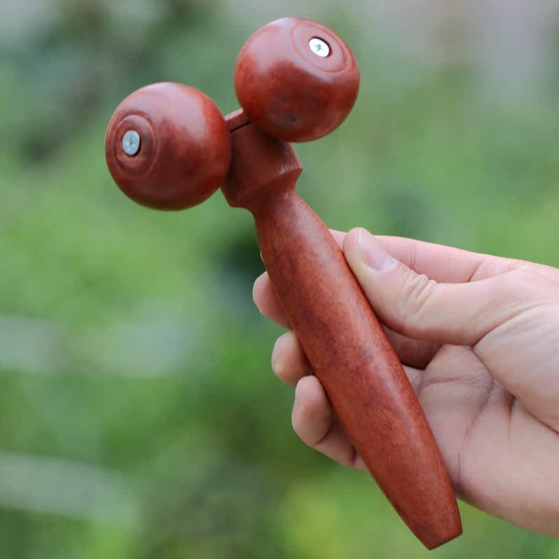 Rosewood Face Massager woodiness Tira face Roller Manual cosmetic instrument household men and women applyin the Personal Care/Health/Massage equipment , Cosmetology/Body aids , Face-lift machine/Face-lift tool category - from Buy2taobao.com to provide professional Taobao agent buy service