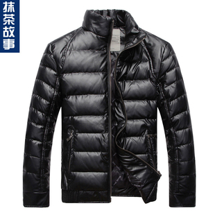  抹茶故事 羽绒服男正品清仓新款羽绒服男士男装短款外套男款