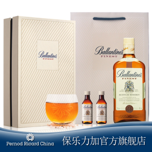  【洋酒】百龄坛特醇威士忌700ML礼盒装 送品牌礼袋+花杯