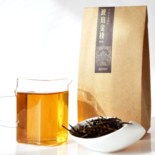  流丹滇红春茶 买一送一 滇红茶 琥珀金枝特级 凤庆滇红茶