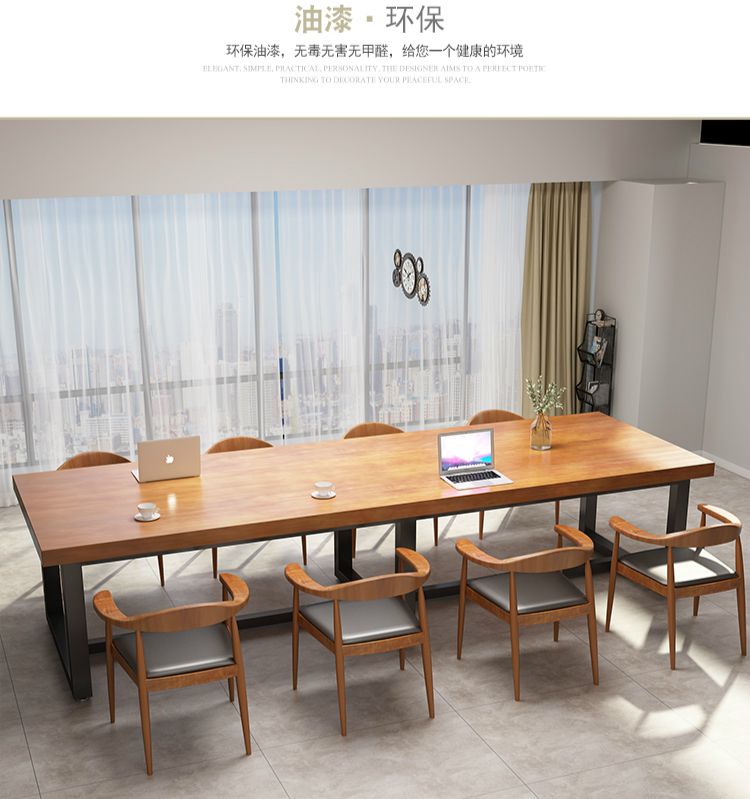 Sales department Front combination Long table Simplicity modern desk CEO Armchair Iron art loft rectanglein the Business/Office Furniture , Office Furniture , Desk , Conference table category - from Buy2taobao.com to provide professional Taobao agent buy service