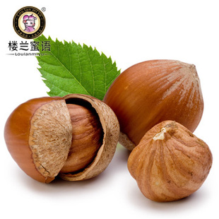  楼兰蜜语 新疆特产 野生奶油味开口榛子180g  三件包邮