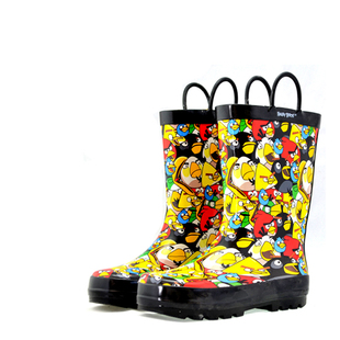  特价流行卡通图案儿童雨鞋雨靴水鞋人气防水雨鞋雨靴水鞋防水鞋