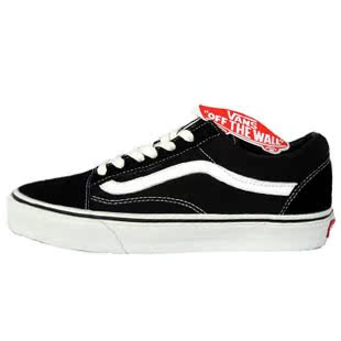 万斯 新款专柜正品Vans old skool经典黑白色休闲情侣板鞋 男女鞋