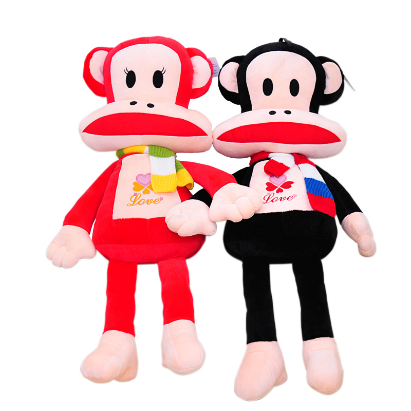 限量2014 大嘴猴玩具 创意情侣猴毛绒公仔 大号布娃娃礼物批发
