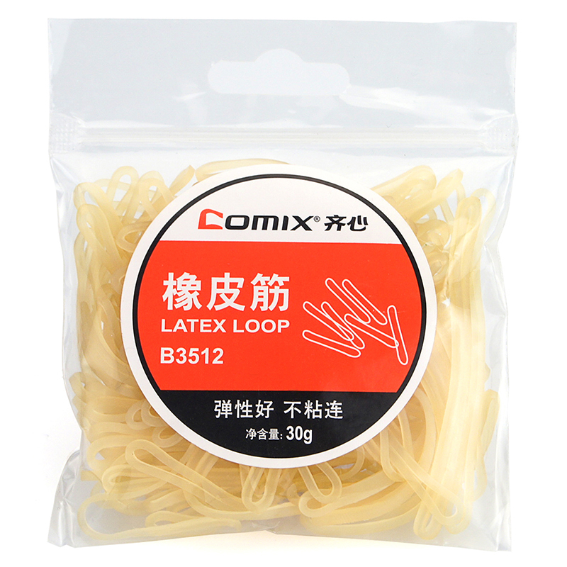 齐心B3512 橡皮筋/橡胶圈/乳胶圈 30g/袋 48袋在类目 电子词典/电纸书/文化用品, 其它文化用品中 - 来自Buy2taobao.com提供专业的淘宝代购服务