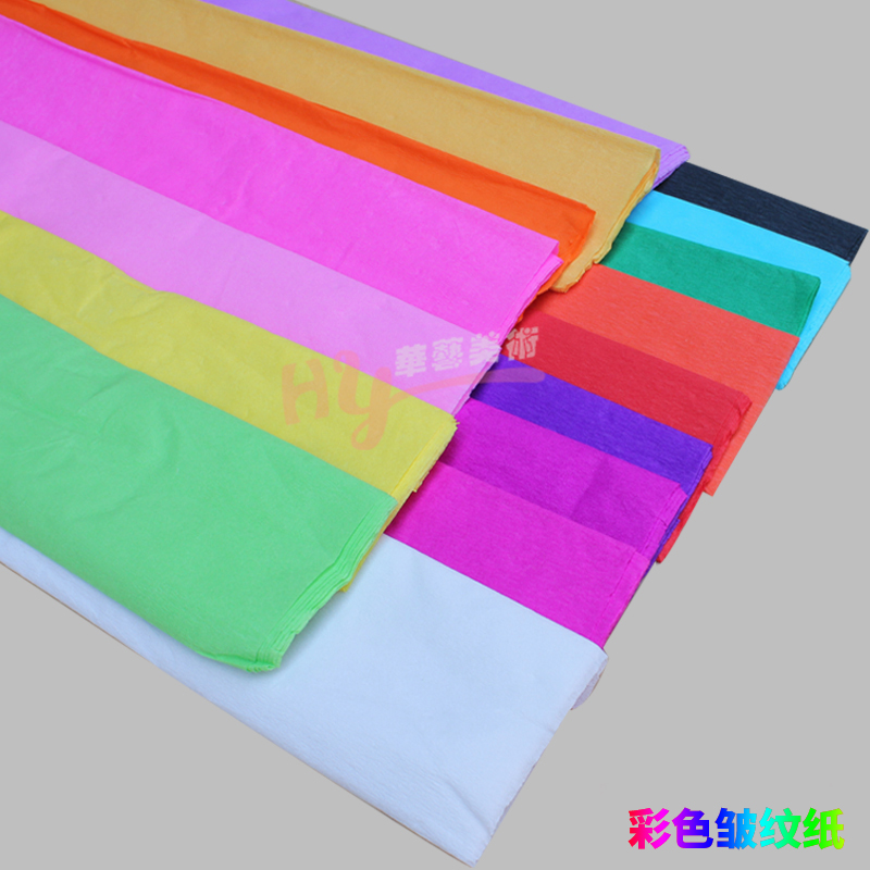 彩色皱纹纸花手工材料手揉纸手工折纸儿童手工纸压花纸|msdalam kategori penghantaran bunga/bunga simulasi/tumbuhan berkebun, DIY bunga tiruan bahan, Pengeluaran bahan-bahan (baru), kertas krep - dari Buy2taobao.com untuk memberikan perkhidmatan ejen Taobao profesional membeli