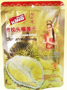 泰国榴的华榴莲干100%金枕头榴莲干100g