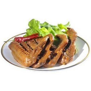  零食品 特产零食 湖北特产周黑鸭鸭翅真空简包装