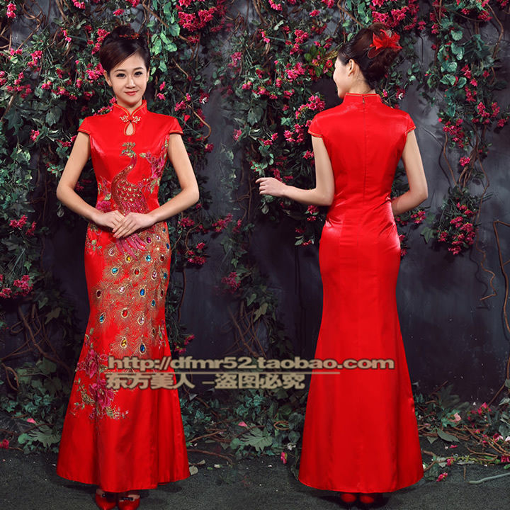 2013新款新娘婚纱礼服旗袍结婚中式旗袍冬装婚宴复古旗袍中国风 2013新款新娘婚纱礼服旗袍结婚中式旗袍冬装婚宴复古旗袍中国风