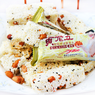  四川特产【黄老五花生米花酥甜味】500g 大米花生糖 糕点酥脆不腻