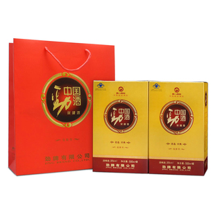  包邮 35中国劲酒礼盒度500ml 2瓶装 优选经典 保健养生白酒