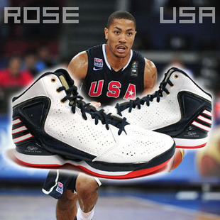  专柜正品包邮 阿迪达斯篮球鞋ROSE 罗斯773 篮球鞋 黑蓝 G56266