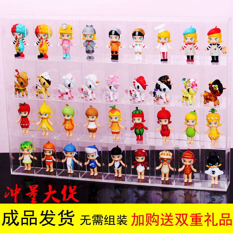 茉莉Molly星座泡泡玛特毕奇娃娃亚克力收纳架盲盒防尘收纳展示柜在类目 商业/办公家具, 货架/展柜, 精品展柜/陈列柜中 - 来自Buy2taobao.com提供专业的淘宝代购服务