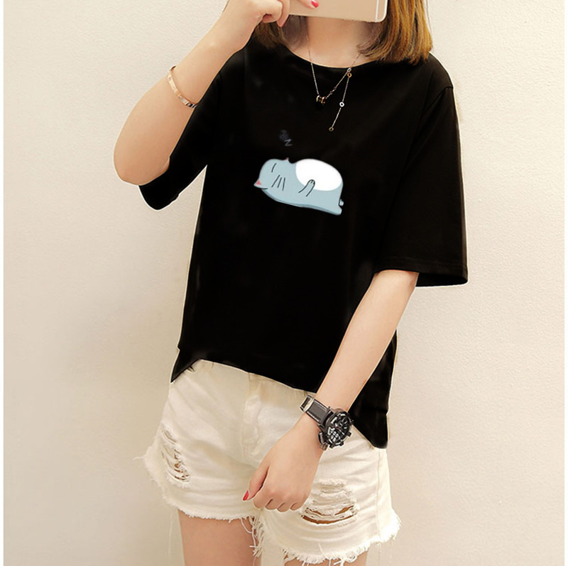 Fat sister Short sleeve T-shirt new pattern Easy Print Top Big size dress 200 Pounds of fat mm Summer wear Show thinin the Women's clothing/Boutique , Large size women category - from Buy2taobao.com to provide professional Taobao agent buy service