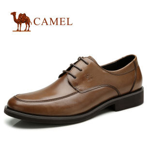  Camel/骆驼 男鞋 真皮头层皮 时尚商务正装皮鞋 低帮 82043603