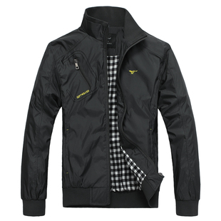  特价春装jacket男装外套七匹狼夹克男韩版男士夹克衫薄外套男