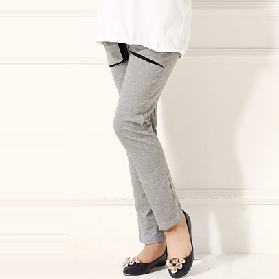 正品打折孕妇裤黑色长裤 春秋 韩版纯棉孕妇装