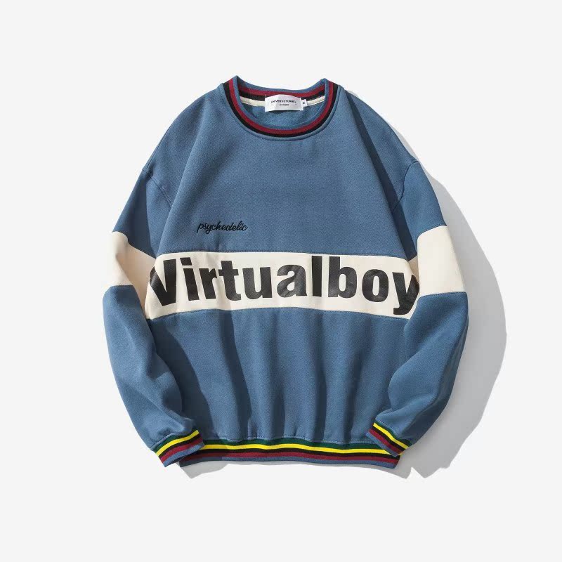 Jamaica Color matching Autumn Original Trend Men's coat solar system Retro Teenagers student Hoodiesin the Men's clothing, Sweater category - from Buy2taobao.com to provide professional Taobao agent buy service