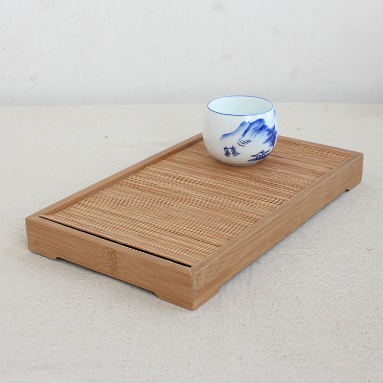 Bamboo Tea Tray trumpet Tea Tray Serve tea tray tea tray rectangle Saucer Water leakage Impoundment tea tray tea tray Bamboo Tea Trayin the Tableware , Tea set , Tea tray category - from Buy2taobao.com to provide professional Taobao agent buy service