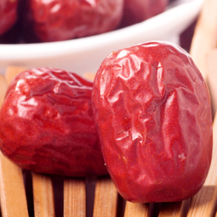  抢鲜购零食新疆特产阿克苏有机一级红枣 和田红枣460g包邮 大枣