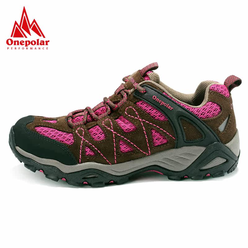 Spring/summer onepolar polar couple outdoor non-slip walking shoes men breathable hiking shoes women